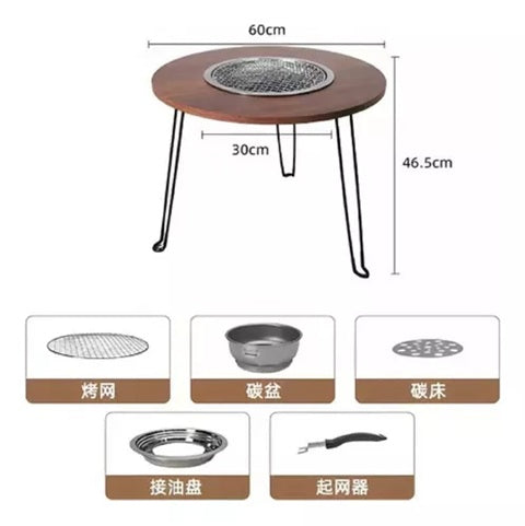 MESA BRASERO